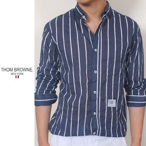 💕 톰* 린넨스트라이프 워싱 셔츠