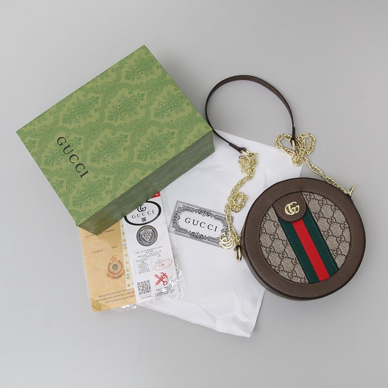 👹구찌 오피디아 미니 GG 라운드 숄더백👹