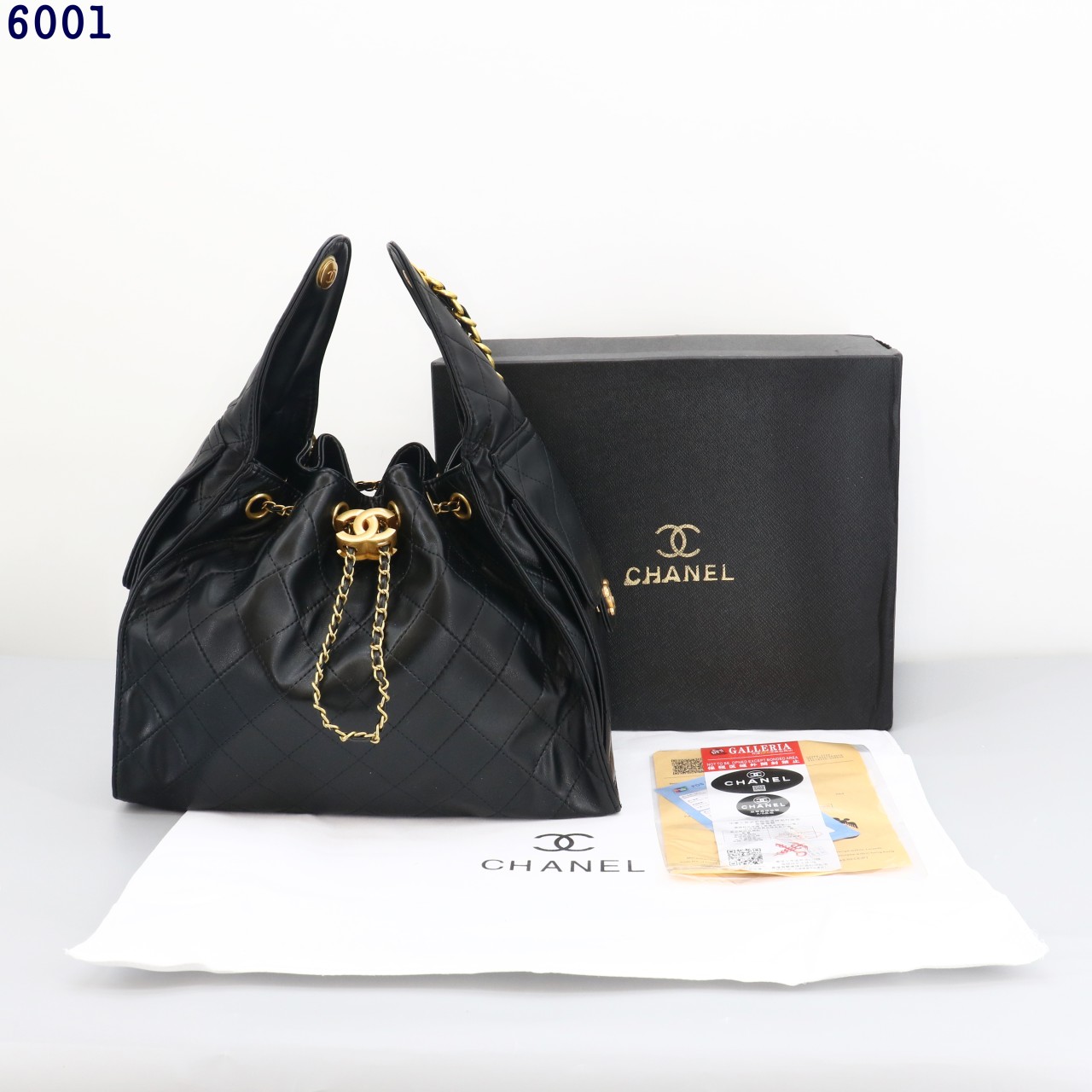 👹샤넬 25백 램스킨 미듐 숄더백 블랙 금장👹