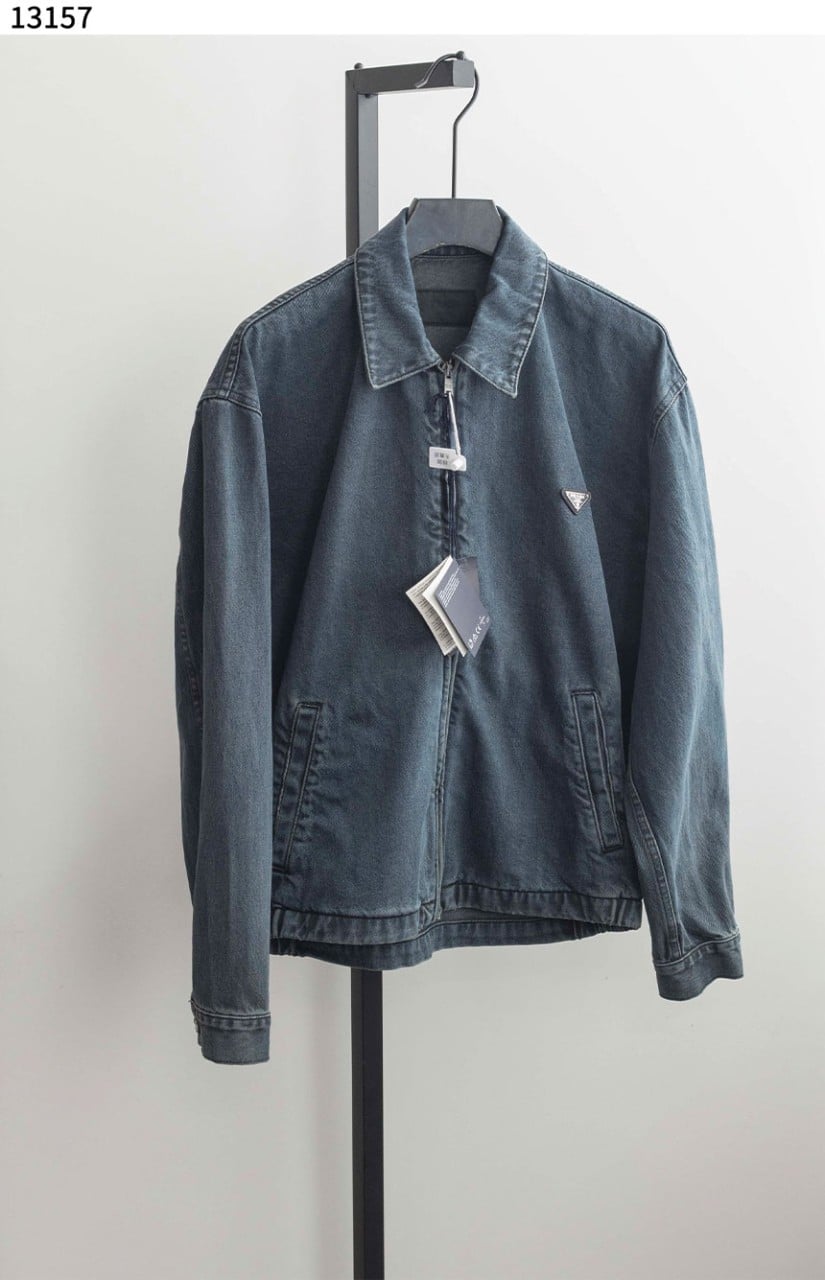 #프라다 [PRADA] 데님 블루종 자켓 신상입고💢 #상의 #자켓 #13157