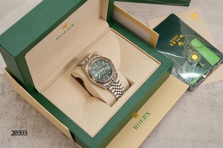 🔆 [ROLEX] 로렉스 스카이드웰러 쥬빌리 그린 다이얼 🔆