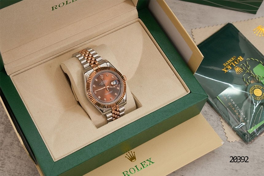 🔆 [ROLEX] 로렉스 데이저스트 로즈골드 콤비 다이아 다이얼 쥬빌리 🔆