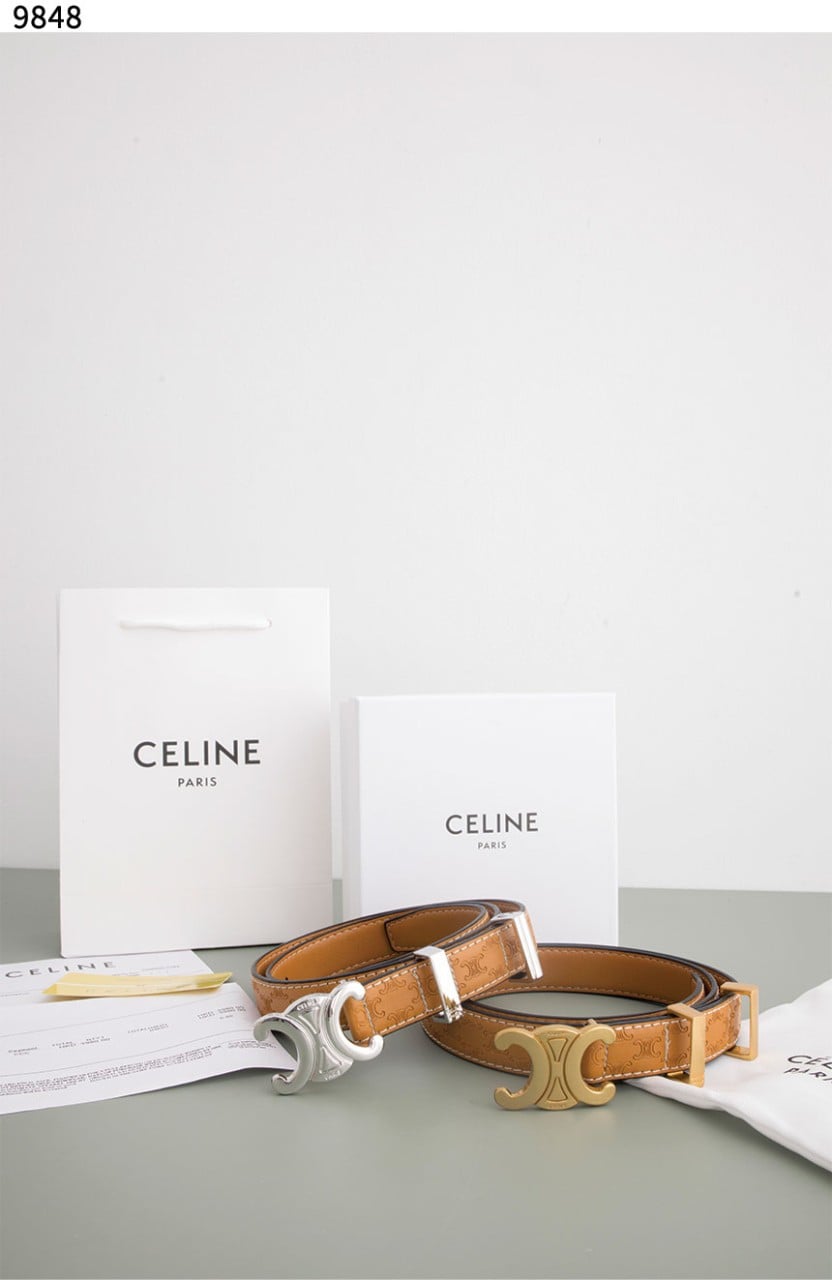 #셀린느 [CELINE] 셀린느 트리옹프 가죽 벨트 신상입고💢 #벨트 #9848
