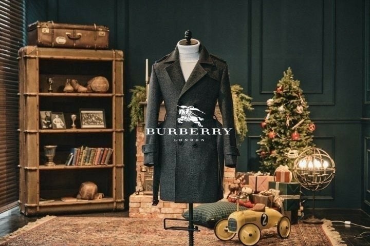 💕 버** 런던버** 테일러드 클레식 트렌치코트