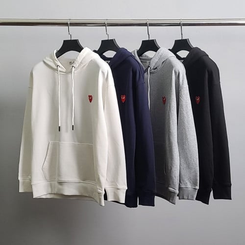 💕 꼼* 레드와펜 코튼 후드티