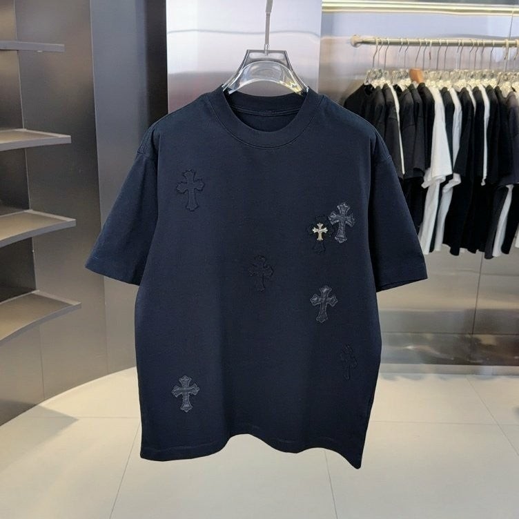 💕 크* 멀티 크로스 티셔츠