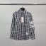 💕 톰* 사선완장 건클럽 체크 셔츠