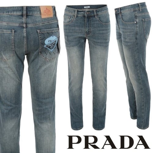 💕 프** 더블로고 프린트 슬림 일자진