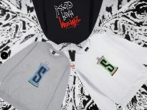 💕 스** 스프레이캔 그래피티 맨투맨