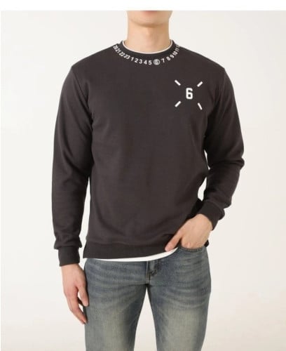 MG MM6 크루넥 3D 넘버 레이어드 맨투맨 수입