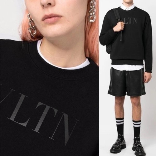 VLT 블랙로고 맨투맨