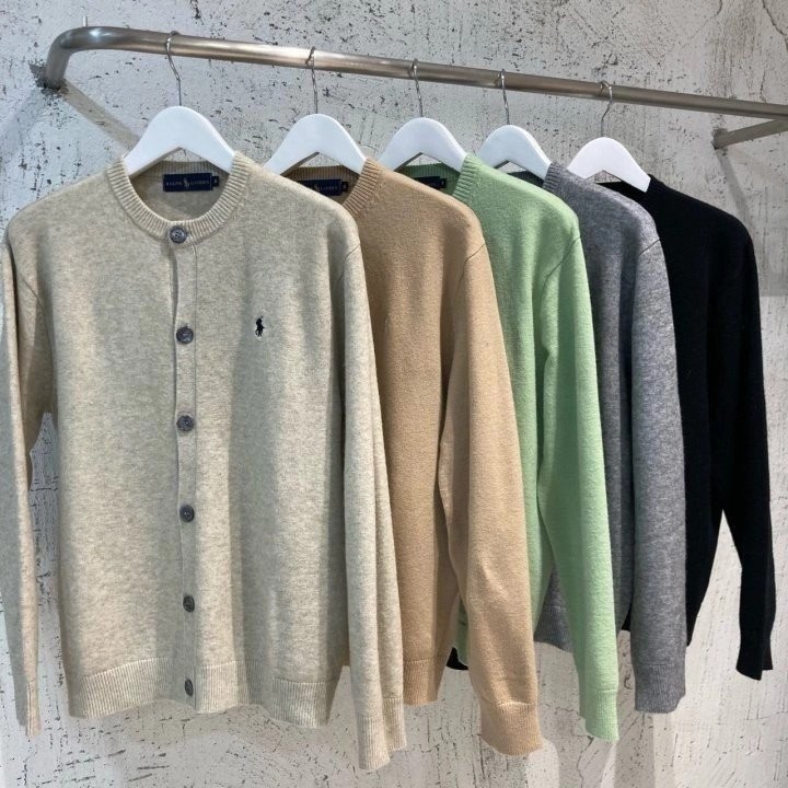 PL 랄프로렌 소프트 라운드 가디건