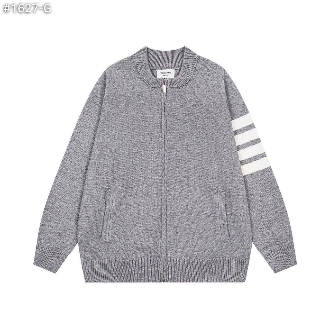 #톰브라운 4바 풀집업 니트 가디건