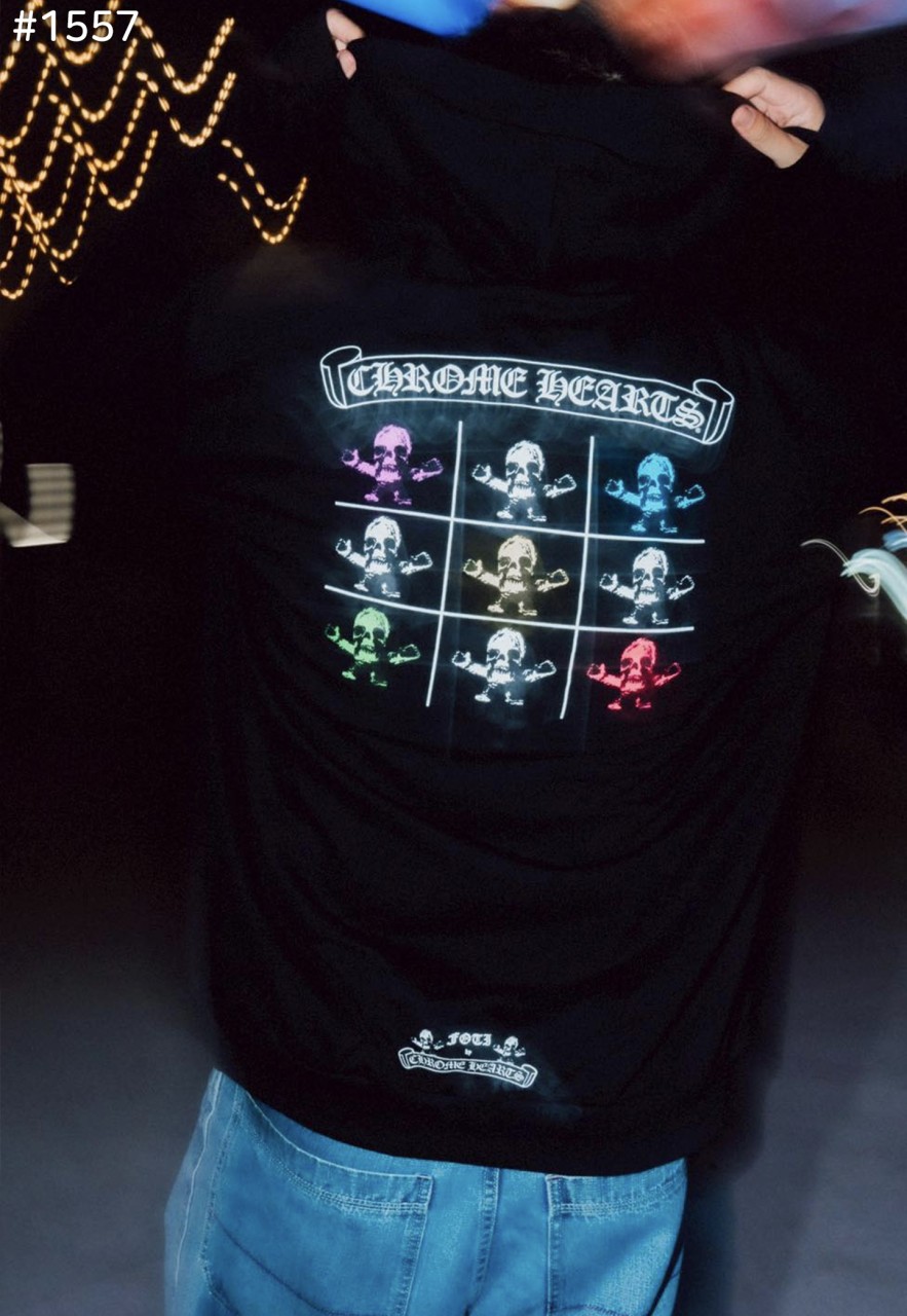 #크롬하츠 멀티 포티 집업 후드 자켓