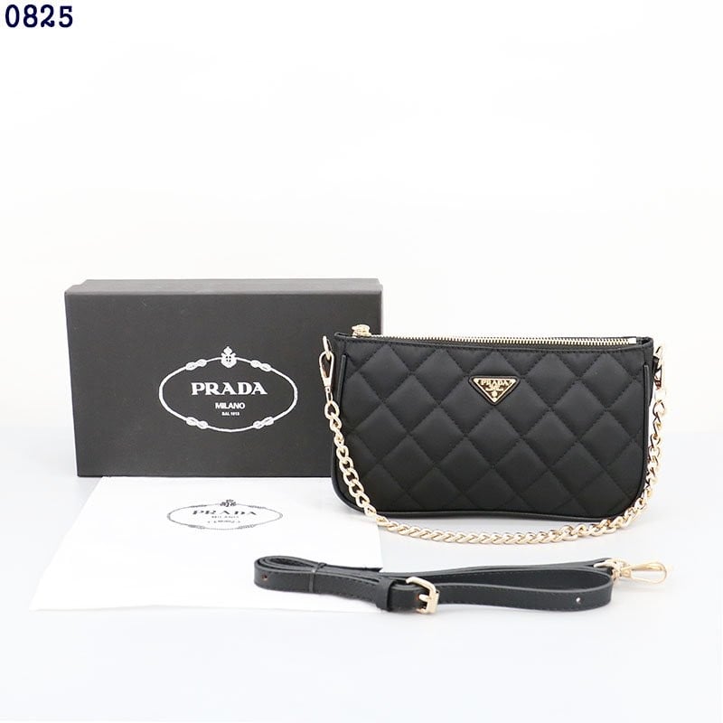 👹프라다 리나일론 포코노 퀄팅 체인 숄더 & 크로스백👹