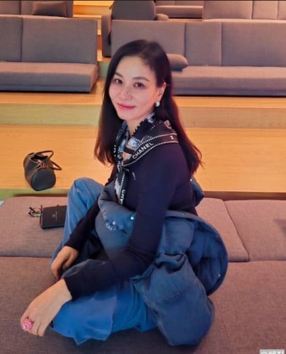 샤V 스퀘어 다이아 스카프