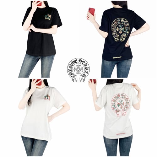 <크롬 밀리터리 면 반팔>