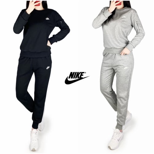 <나이키 쭈리 포켓 맨투맨 조거 세트>