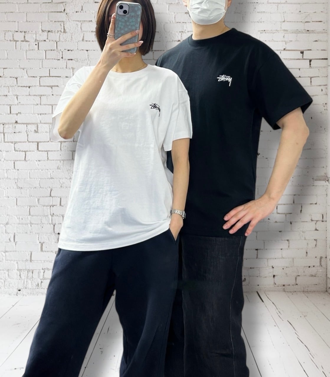 <SS 빅로고 면 반팔>