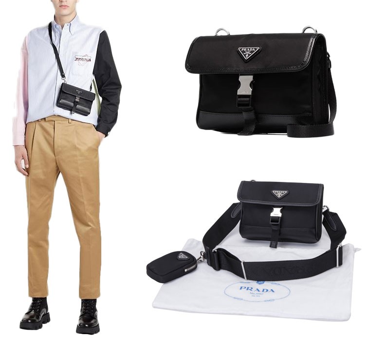 재입고!! 프*다 2ZH108_2DMH 크로스백(블랙)