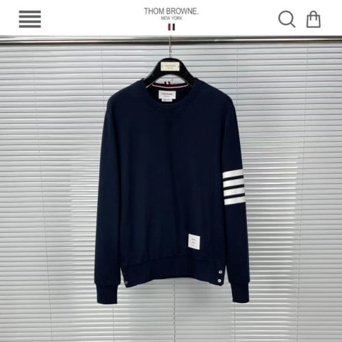 TB사선완장 시그니쳐 코튼 맨투맨