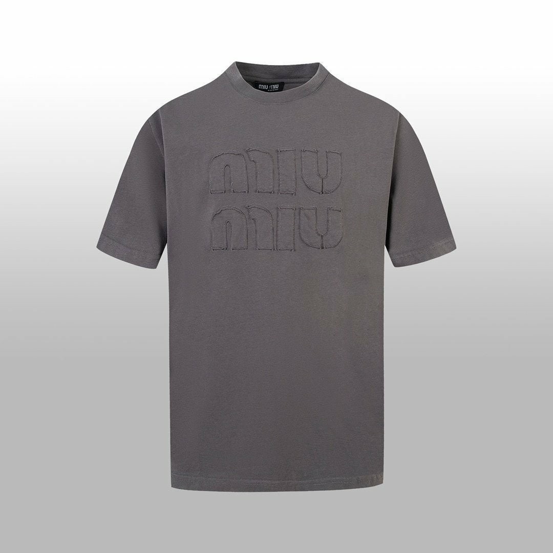 💕 미*** 스티치 자수 워싱 티셔츠