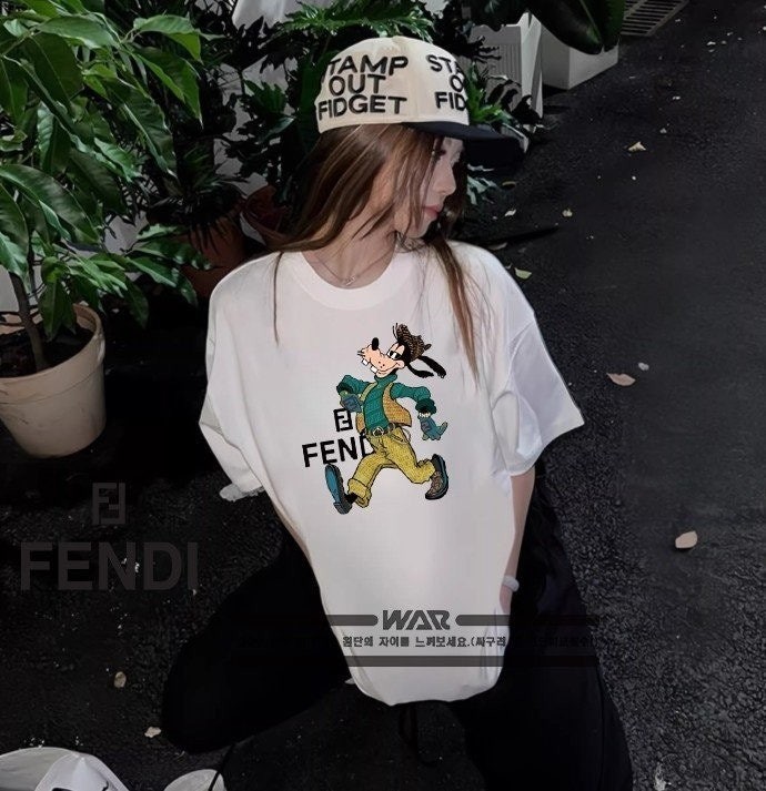 💕 펜* 캐릭터 ff 로고 반팔티셔츠