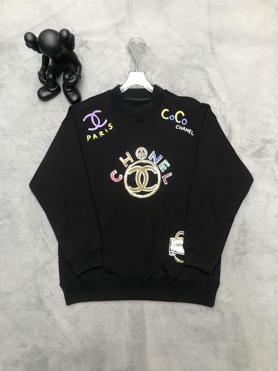 💕 샤* 핸드페인팅 NO5 빈티지 맨투맨