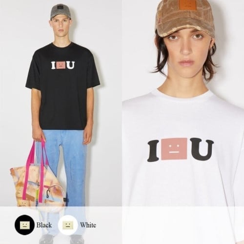 💕 아** I Face U 티셔츠