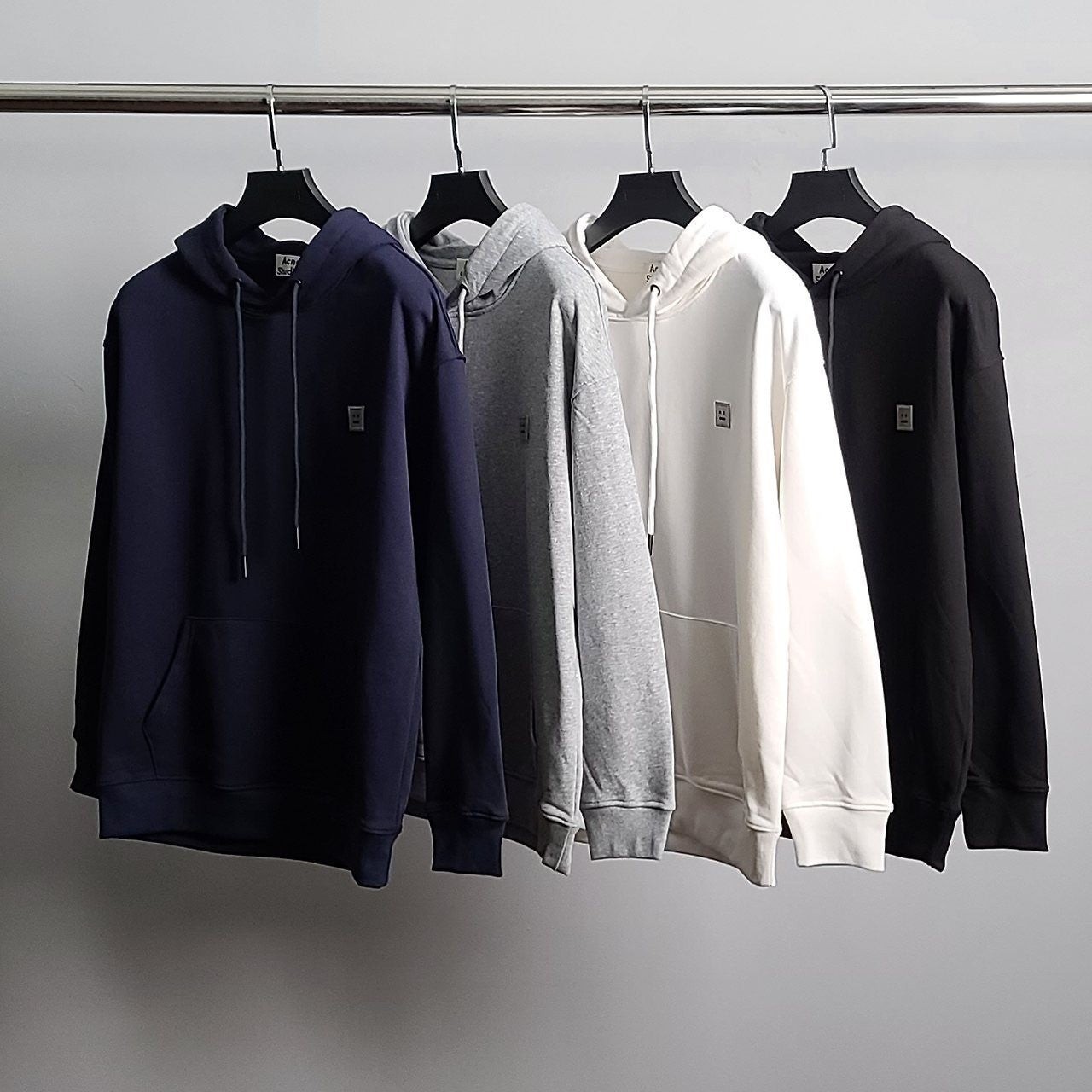 💕 아** 그레이와펜 코튼 후드티