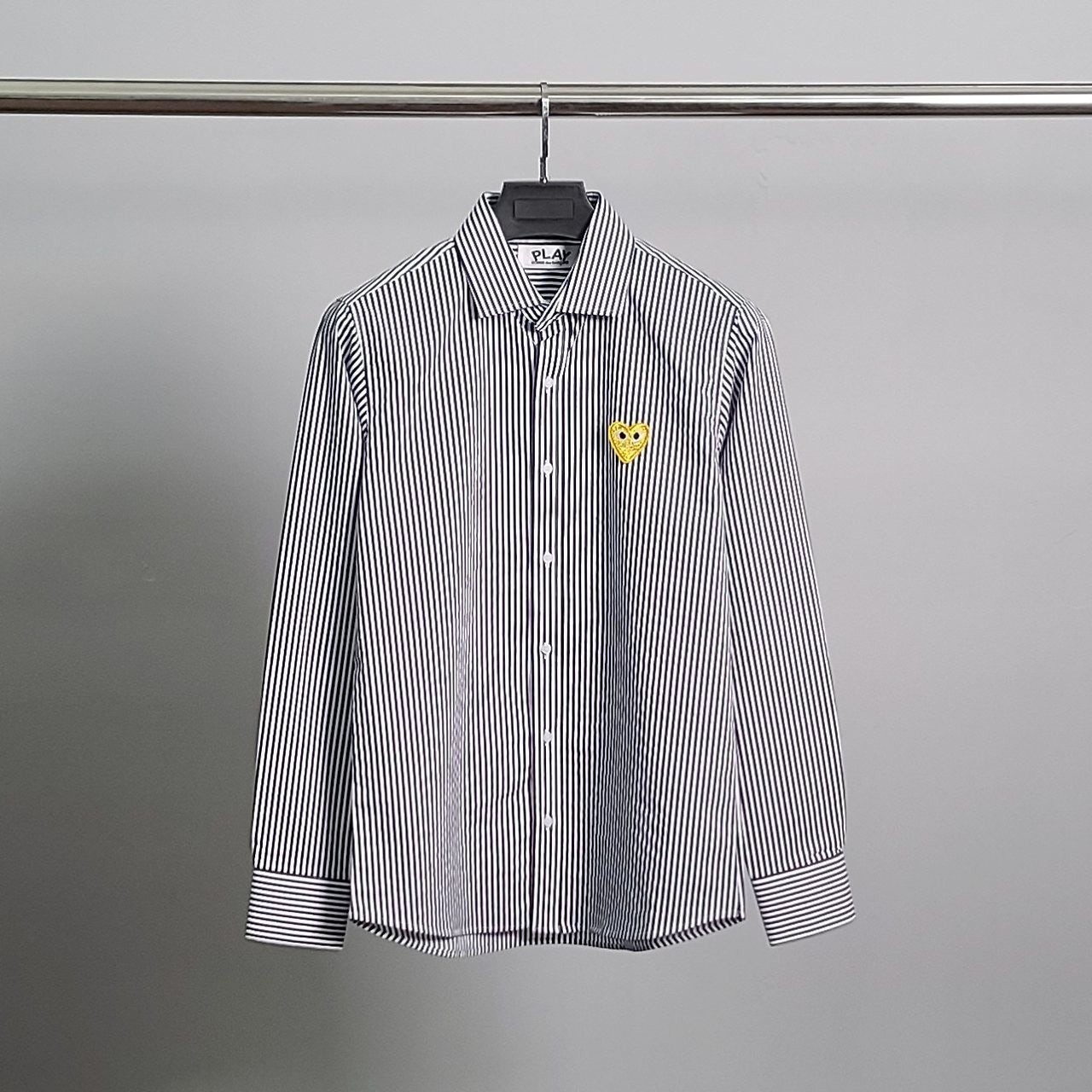 💕 꼼* 골드와펜 스트라이프 셔츠