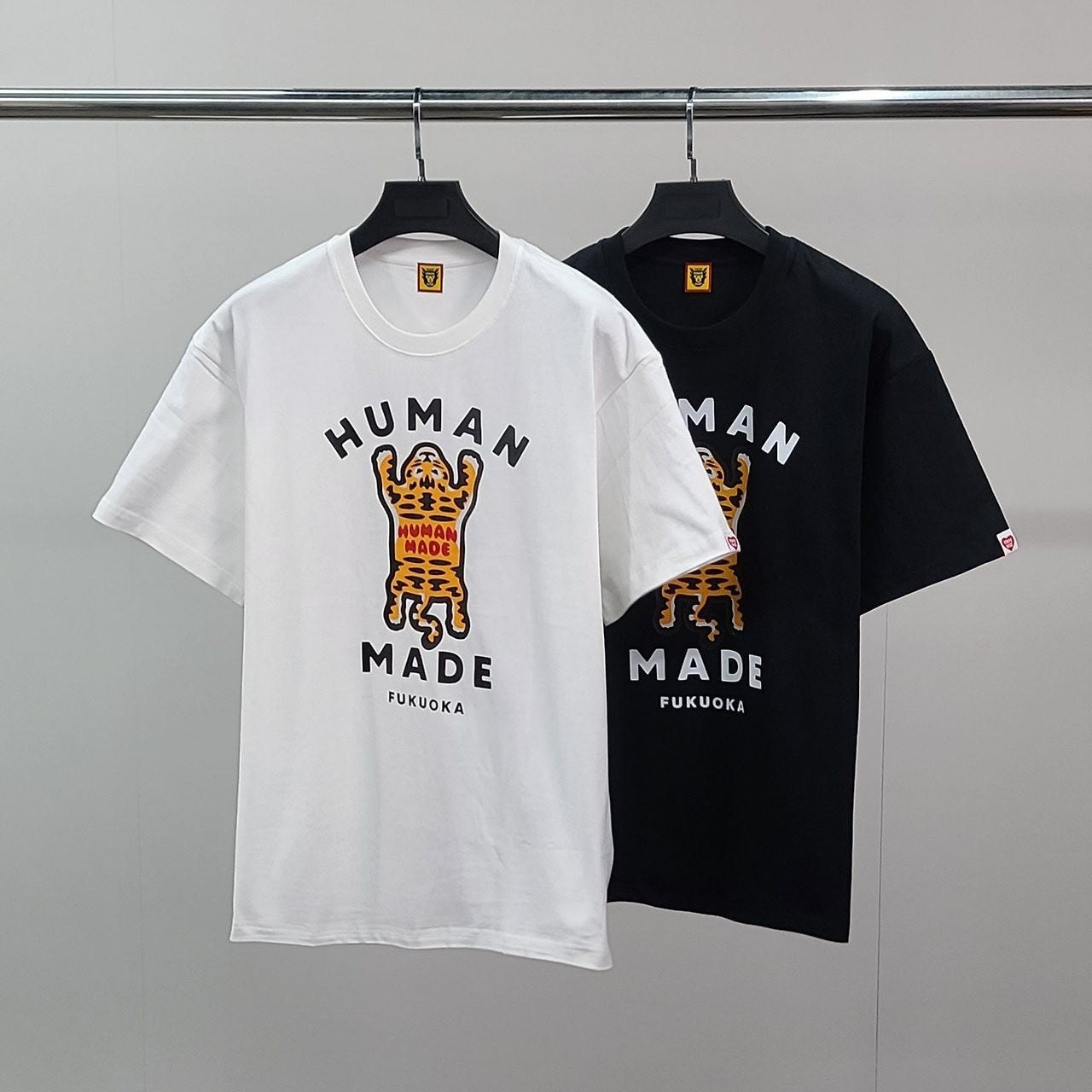 💕 휴* 메이드 타이거 코튼 반팔티