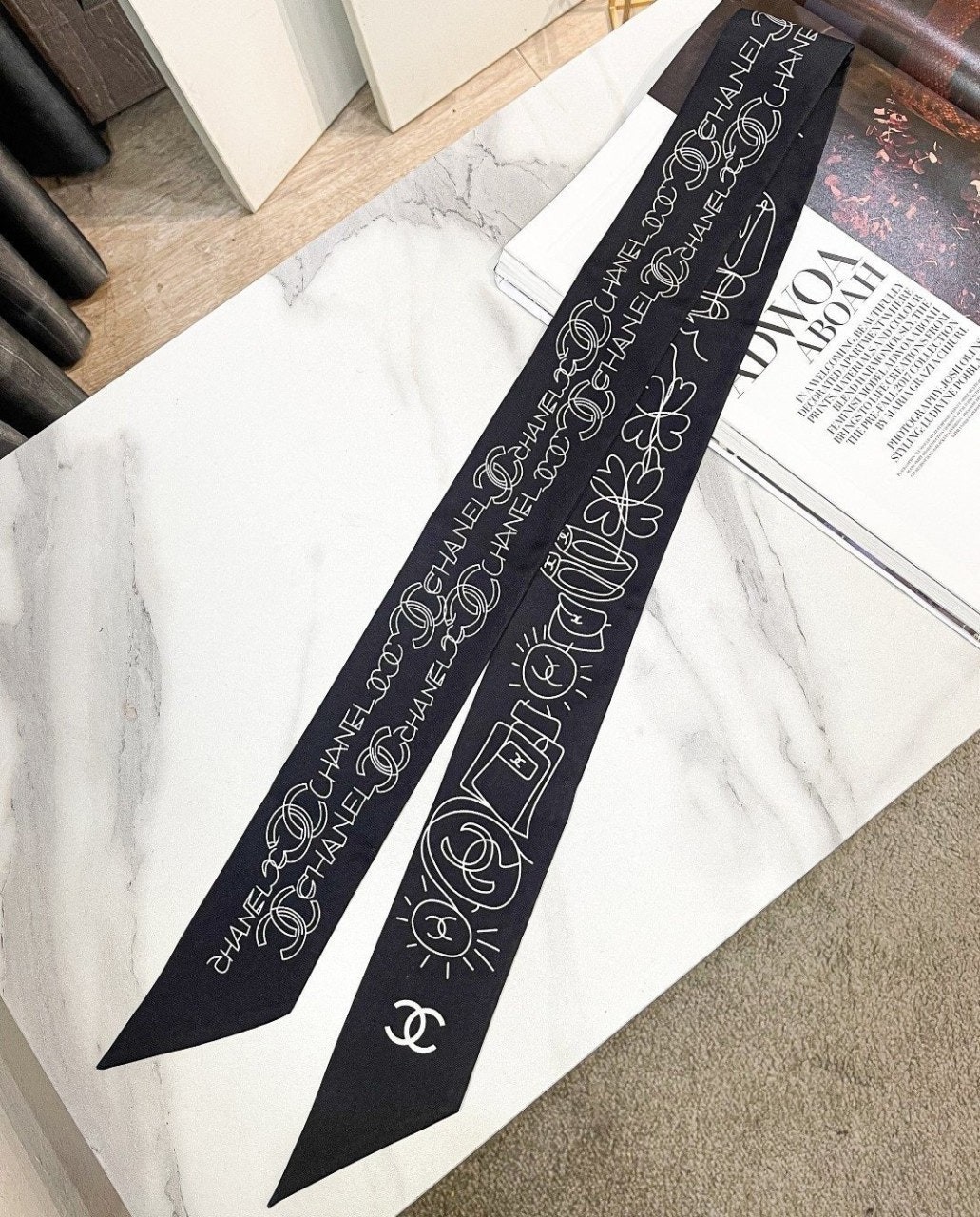 💕 샤* 그래피티 트윌리 방도 스카프