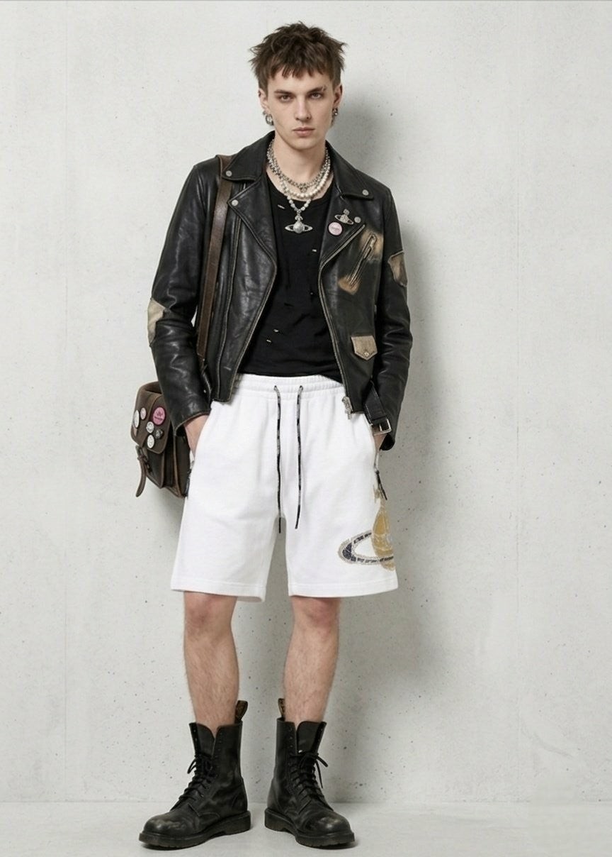 💕 비** 웨스튿우드 로고나염 반바지