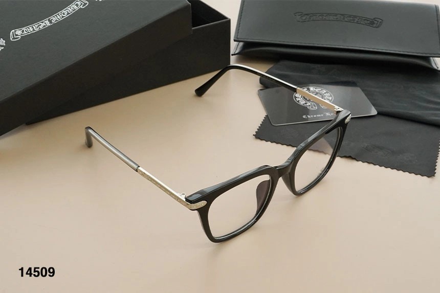 🔆 [Chrome Herts] 크롬하츠 남여공용 아세테이트 실버장식 안경테 🔆