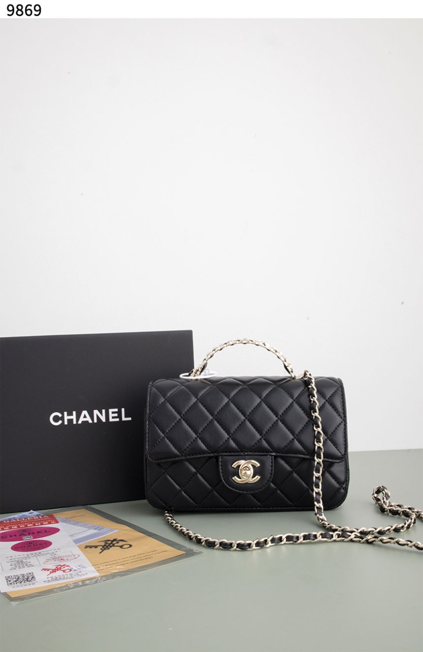 🔆 [CHANEL] 샤넬 클래식 뉴미니 쥬얼 탑핸들 플랩백 🔆