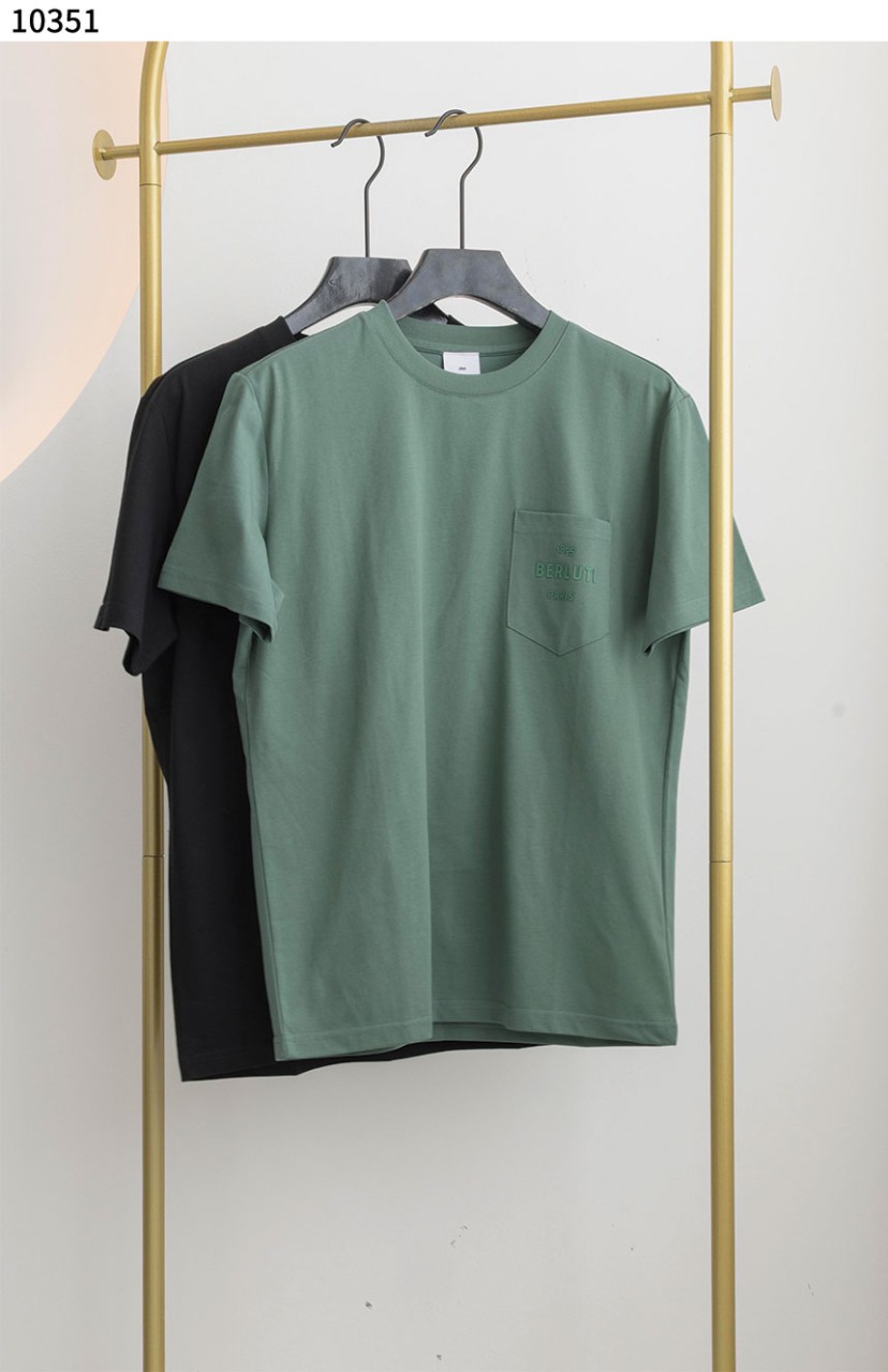 #벨루티 [Berluti] 남성 포켓 패치 라운드 티셔츠 신상입고💢 #상의 #티셔츠 #10351