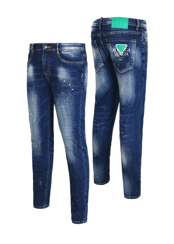 💕 보** 멀티 페인팅 워싱 청바지