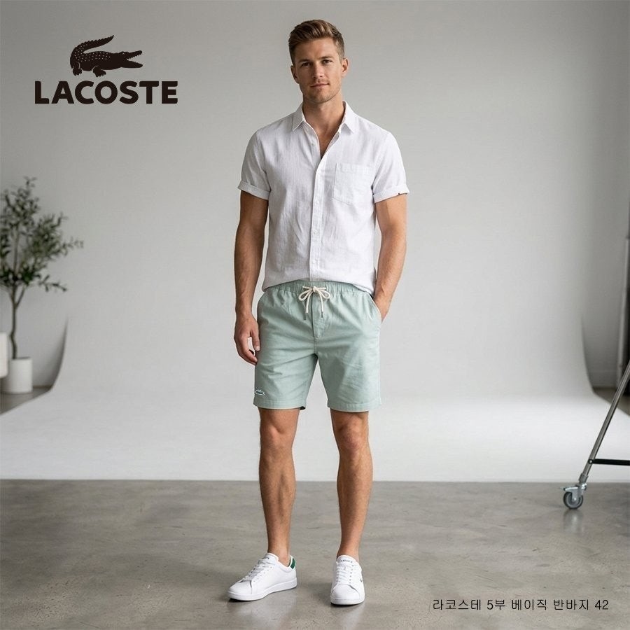 💕 라*** 허리 밴딩 5부 베이직 반바지 42