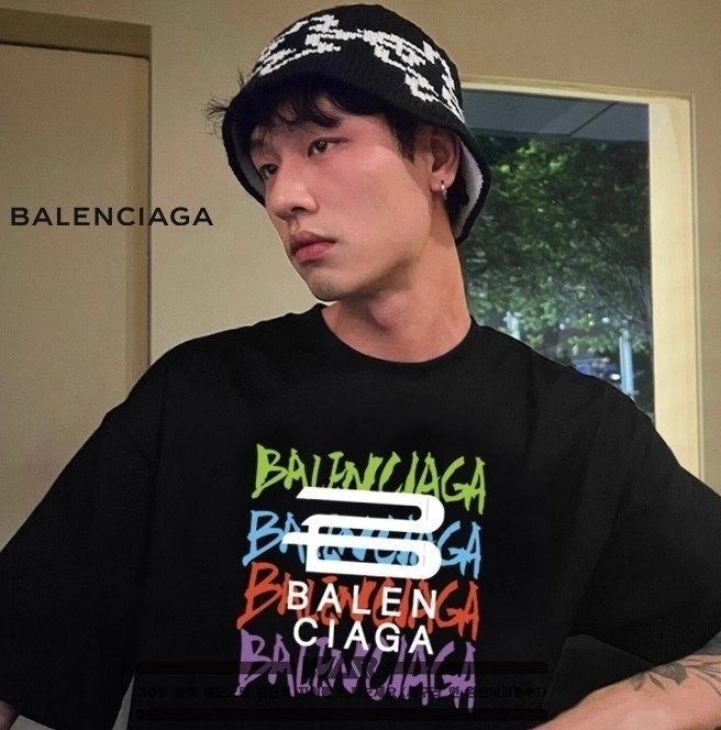 💕 발**** 4레터링 b 로고 디자인 반팔 티셔츠