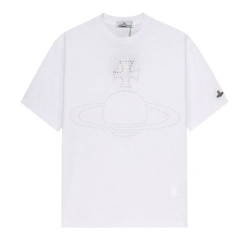 💕 비** 웨스트우드 펀칭 로고 티셔츠