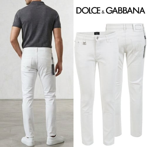 💕 돌* DG 엠보 화이트 슬림 일자진