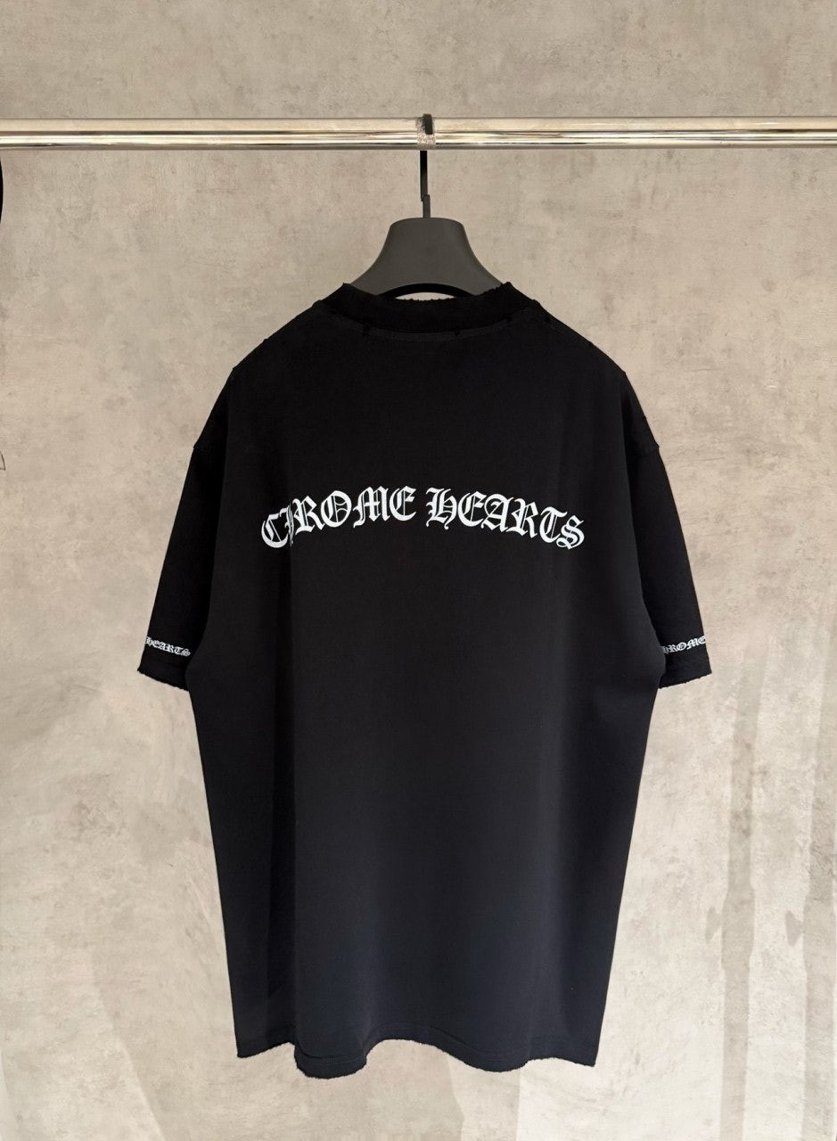 💕 크* 백로고 티셔츠