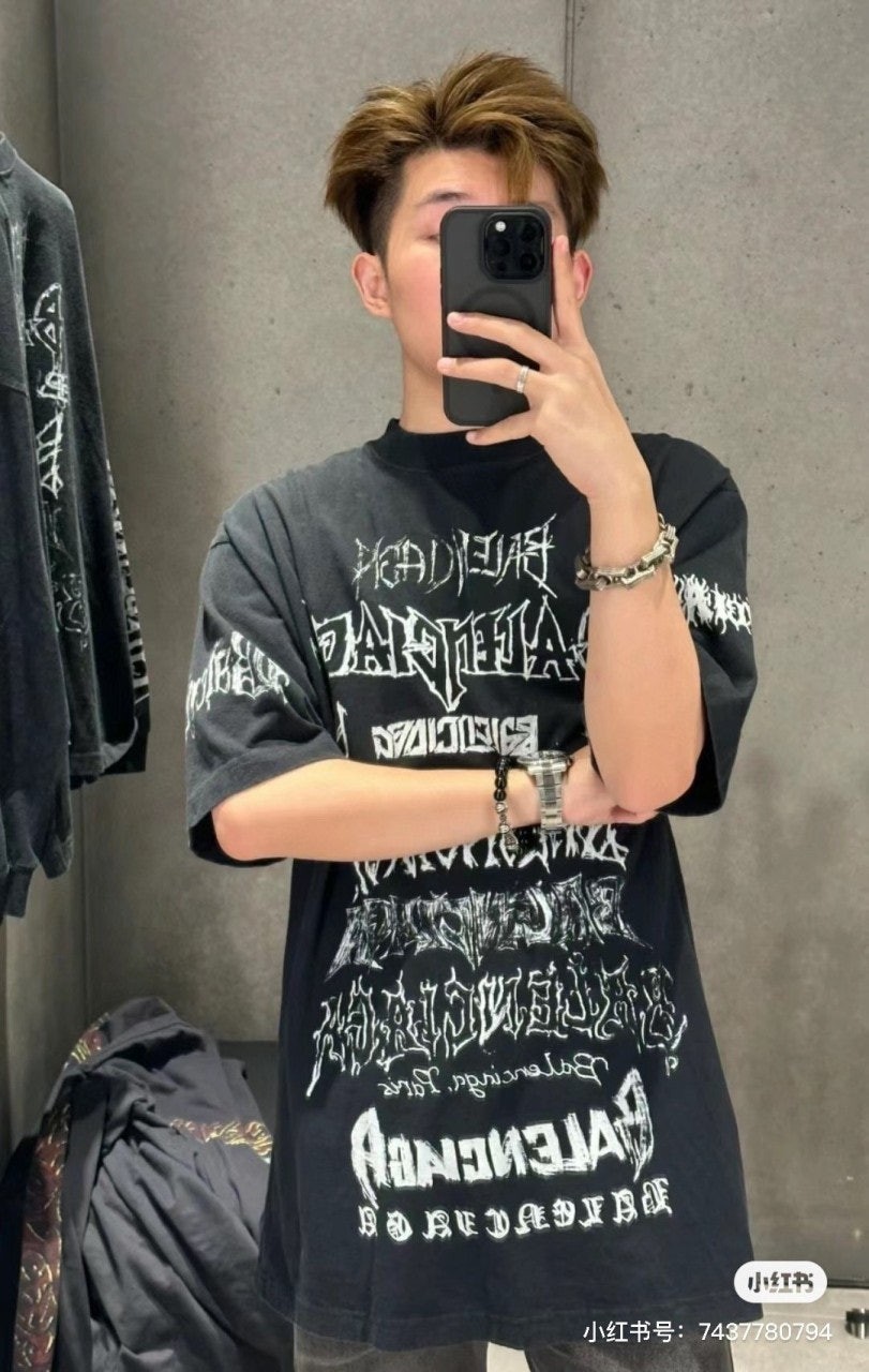 💕 발**** DIY 메탈 티셔츠