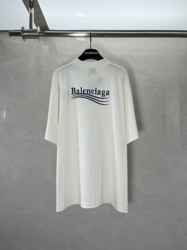 💕 발**** 웨이브 자수로고 반팔 티셔츠