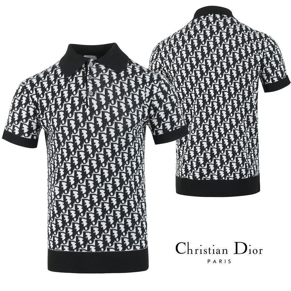 💕 디* 전판 로고 카라 T