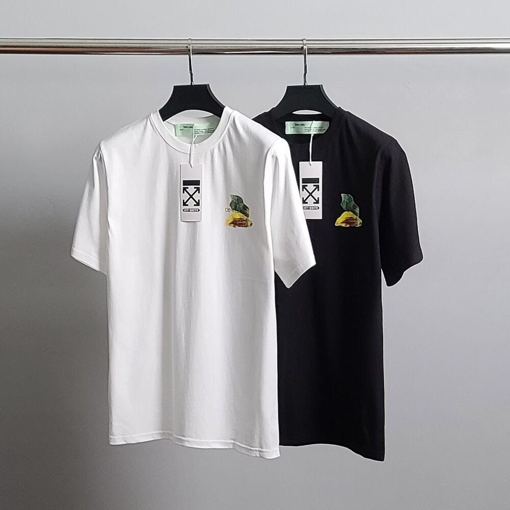 💕 오* 데칼 라운드 반팔티