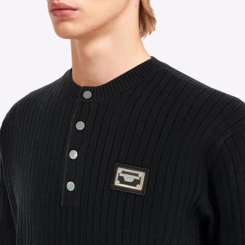 💕 돌* 버튼넥 긴팔 니트