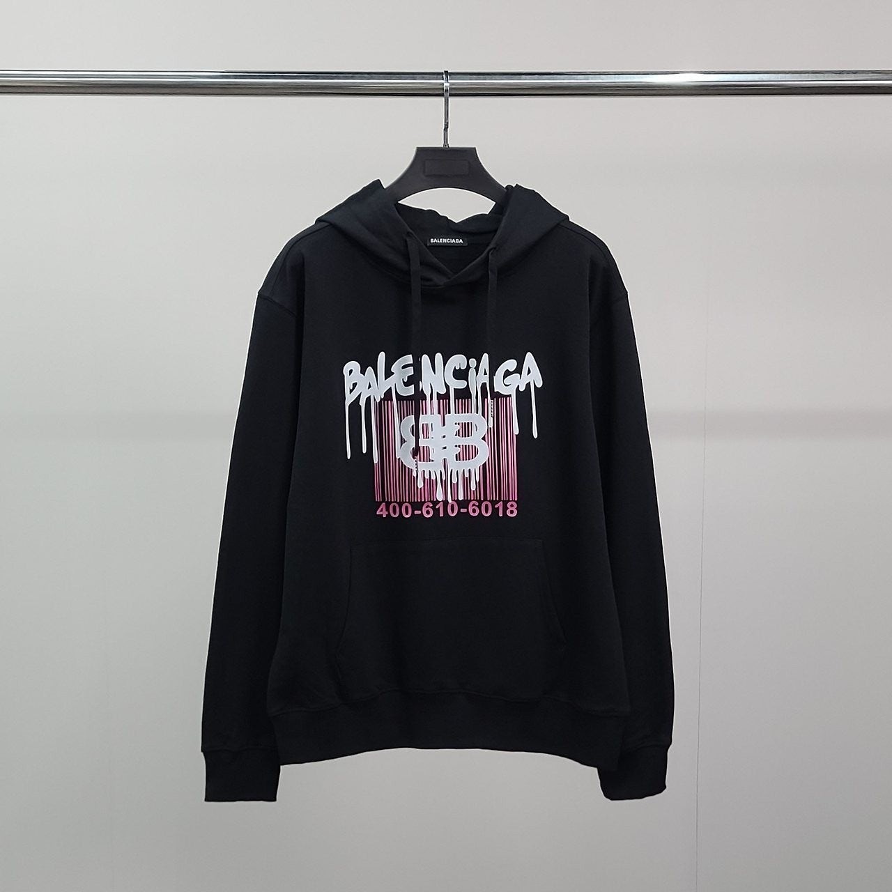 💕 발**** 바코드 코튼 후드티