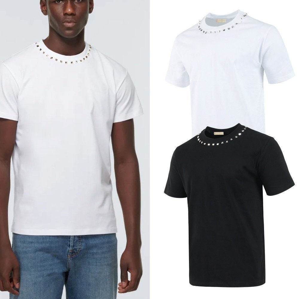 💕 발*** 넥 락스터드 실켓 라운드 티